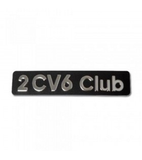 Monogramme 2cv6 club