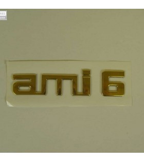 Monogramme Ami6 doré adhésif
