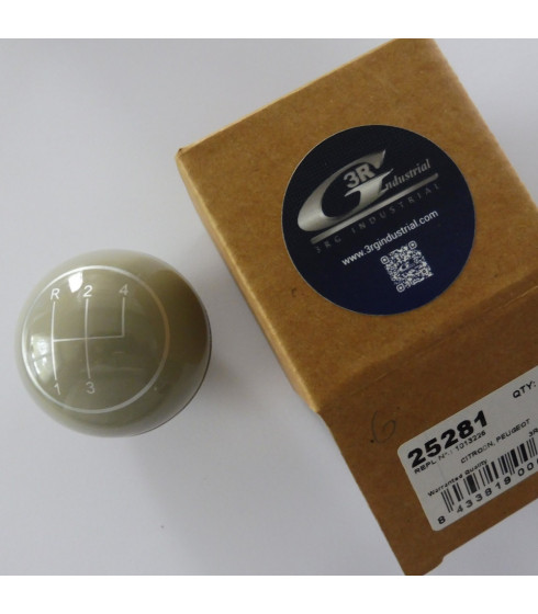 Pommeau De Levier Vitesses Gris Automatique Pour Smart 450/451 - Remplacement Compatible