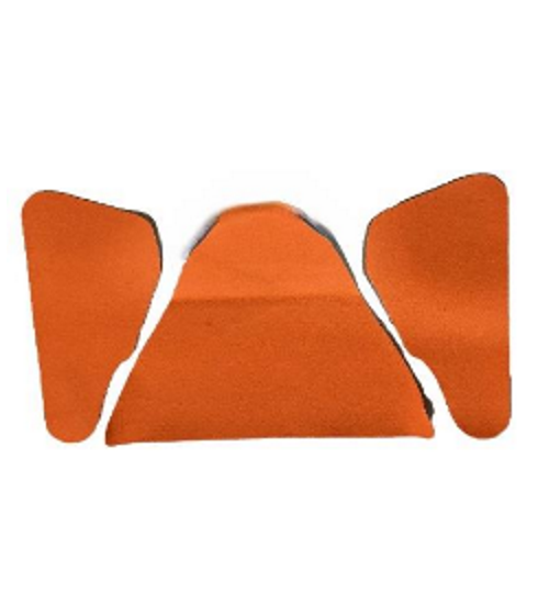 Garnitures de malle 2cv4/2cv6 Orange- resto classic car