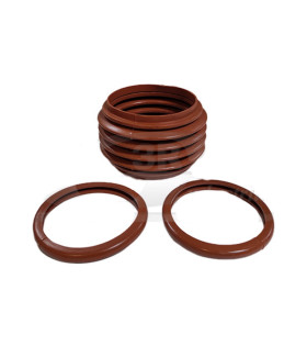 Soufflet de cardan AM en kit , version nitrile 2cv - resto classic car