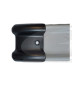 Embout enjoliveur de pare-chocs avant 2cv - noir - resto classic car